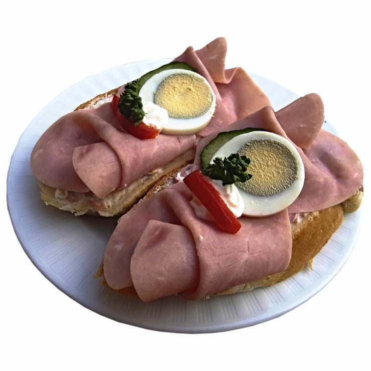 Šunkový chlebíček