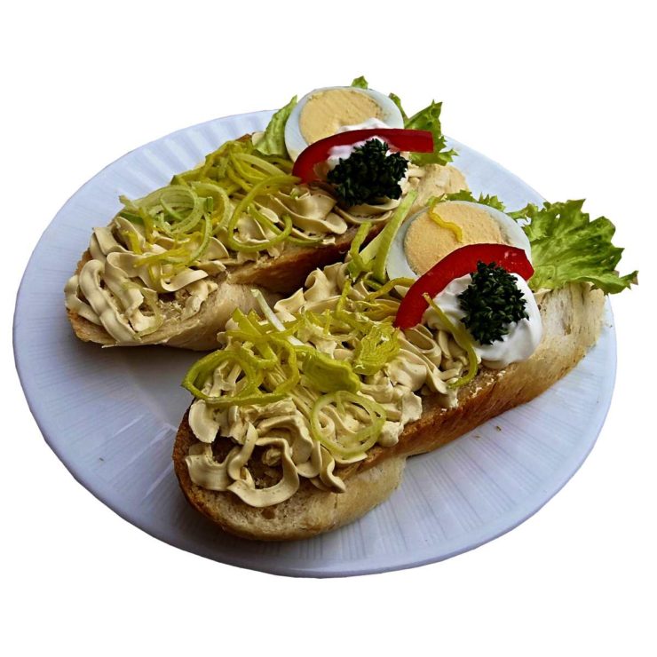 Sardelový chlebíček