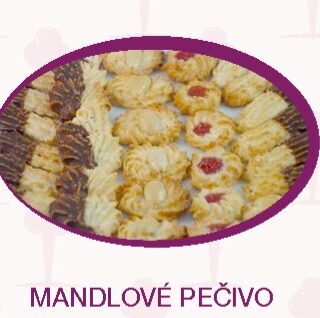 Vánoční cukroví mandlové 250 g