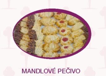 Vánoční cukroví mandlové 250 g