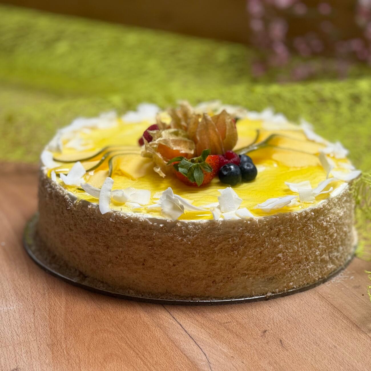 Mascarpone dort s mangem (na objednávku i telefonickou 601587297)
