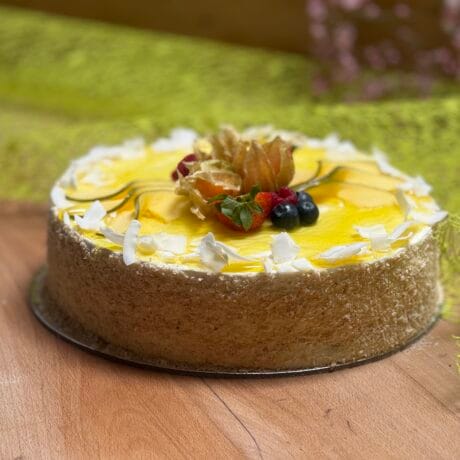 Mascarpone dort s mangem (na objednávku i telefonickou 601587297)