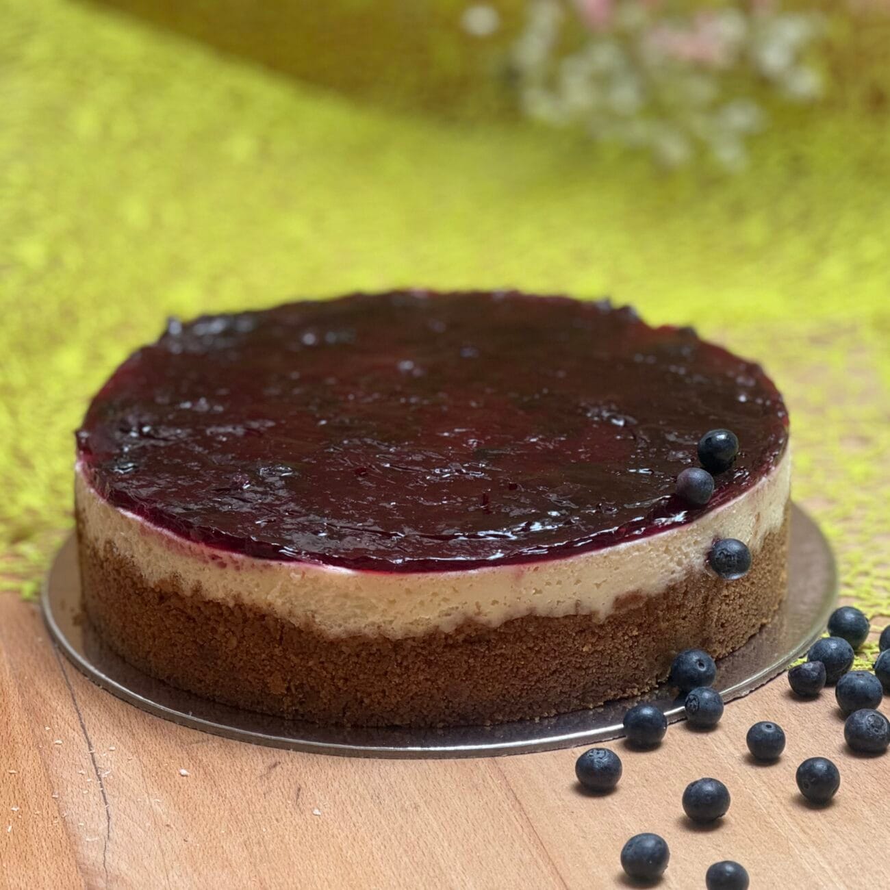Cheesecake borůvkový (pouze na objednávku)